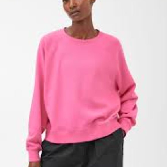 Arket Pink French Terry Sweatshirt - Picture 1 of 7